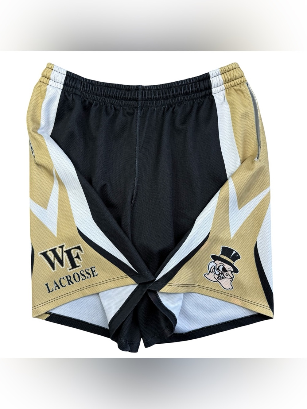 Wake Forest Lacrosse Demon Deacons Men’s Athletic Shorts Flaws size L